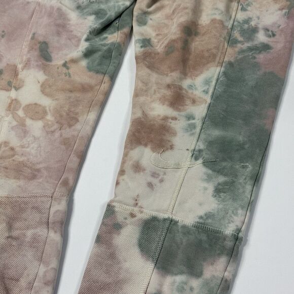 Nike‎ Sportswear Mens Club Fleece Tie Dye Jogger Pants Bicoastal Pink White Sz S - Picture 6 of 10